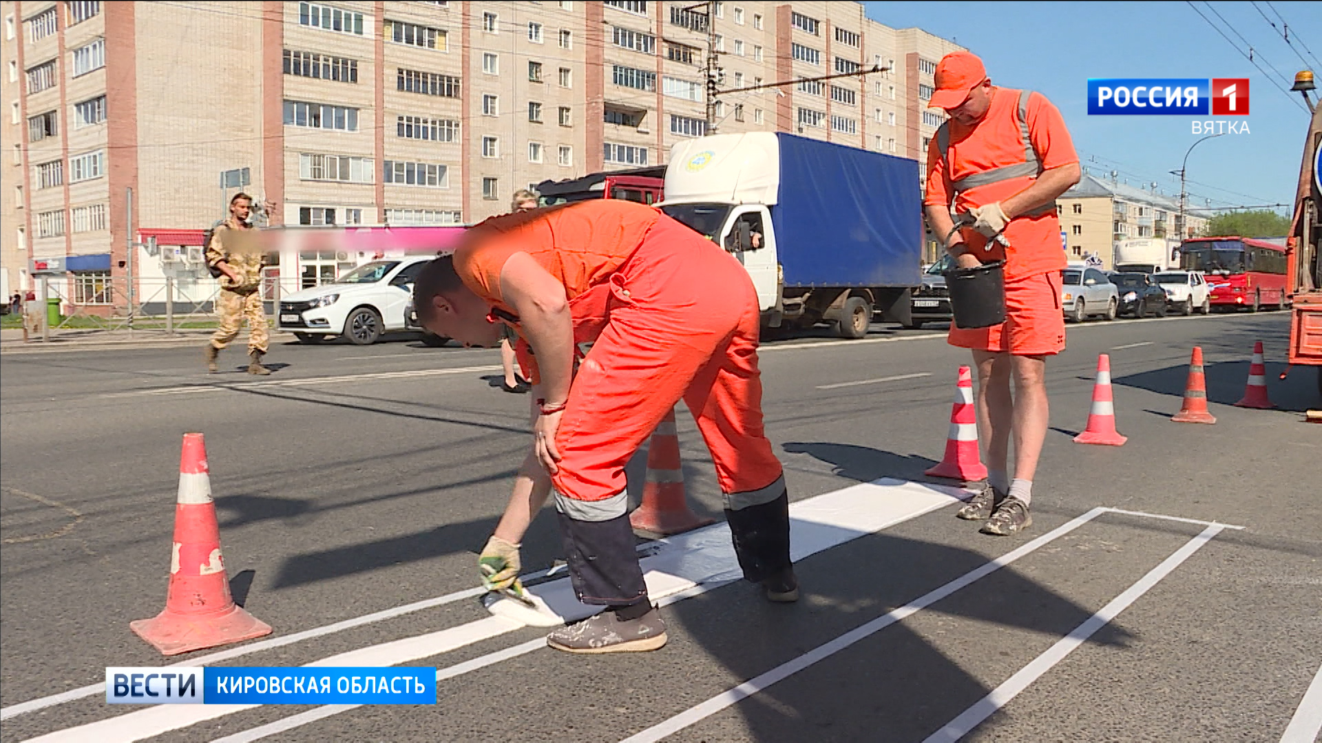 Кировские автомобилисты недовольны новой дорожной разметкой