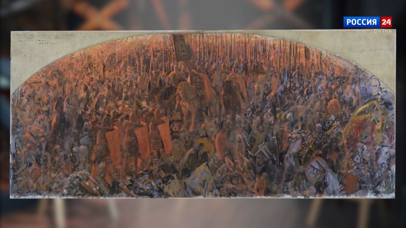 Искусство увидеть …История одной картины: «Куликовская битва» 1900-1908 годы