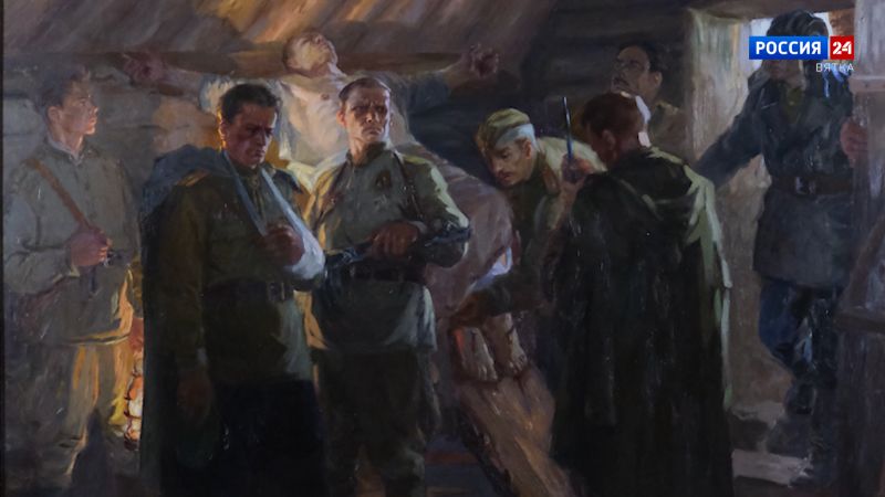 Искусство увидеть …История одной картины: «Он защищал Родину (подвиг Юрия Смирнова)» 1947 год