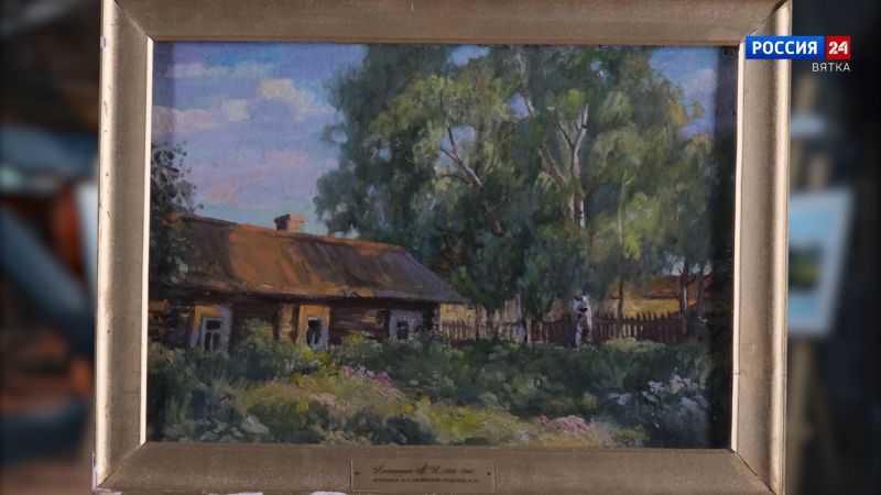 Искусство увидеть …История одной картины: «Избушка А.А. Мезриной» 1938 год