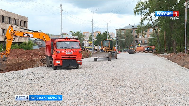 В Кирове завершается второй этап капремонта Студенческого проезда