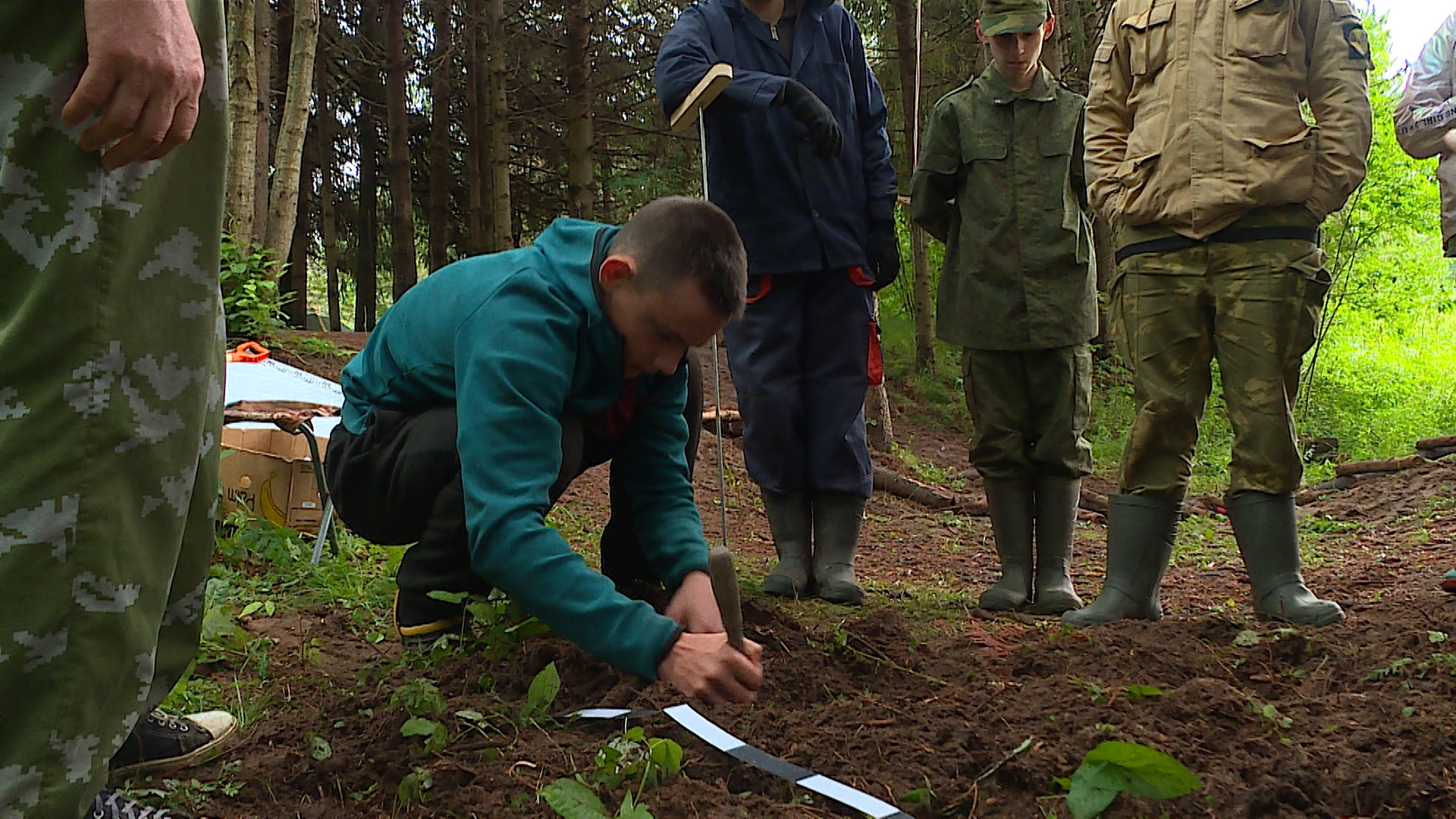 В Юрьянском районе стартовал учебно-тренировочный слёт «Поисковик»