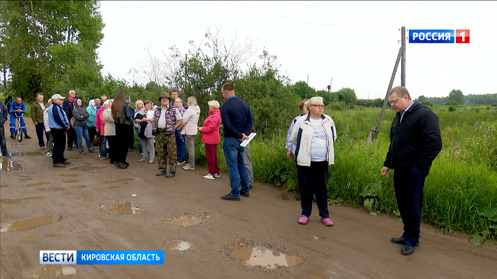 В пригороде Кирова с начала недели нет электричества