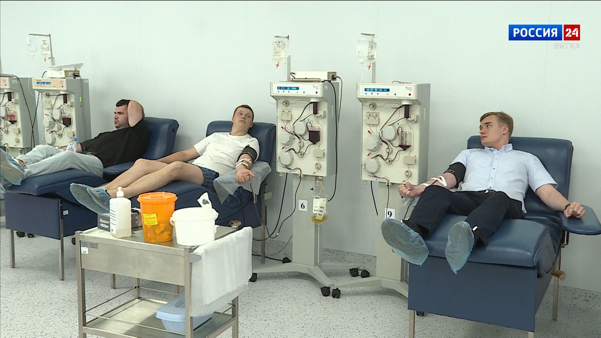 В Кировском плазмоцентре ФМБА России прошла донорская акция