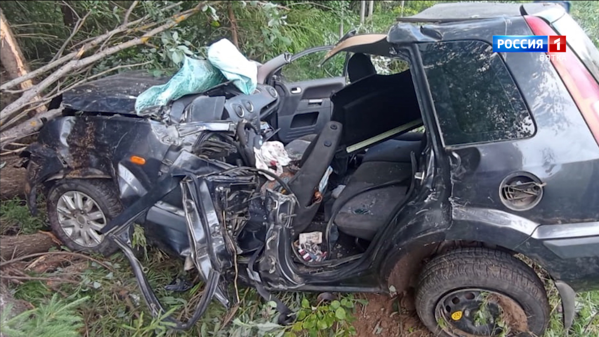 За сутки в Кировской области произошло пять ДТП с пострадавшими