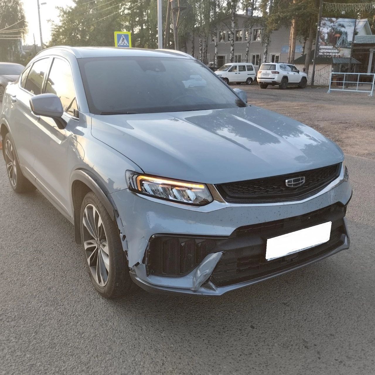 В Порошино иномарка сбила девочку–велосипедистку