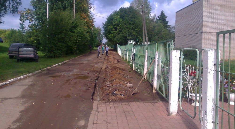 В Кирове в селе Русском отремонтируют улицы, ведущие к социальным объектам