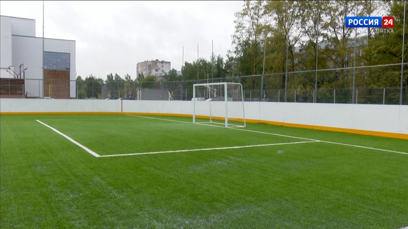 В Кирове начался гарантийный ремонт на новых многофункциональных стадионах