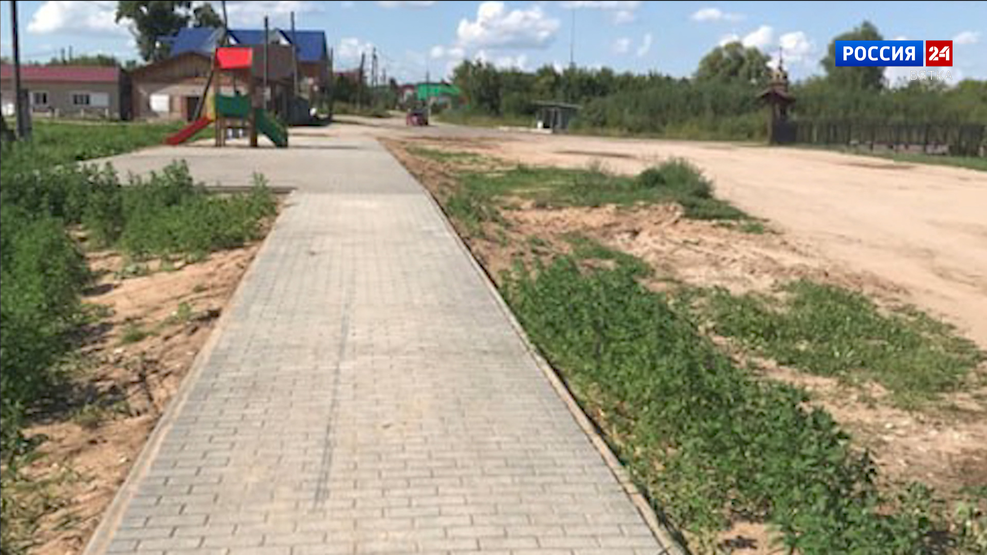 В селе Уржумского района благоустроили территорию для отдыха и прогулок