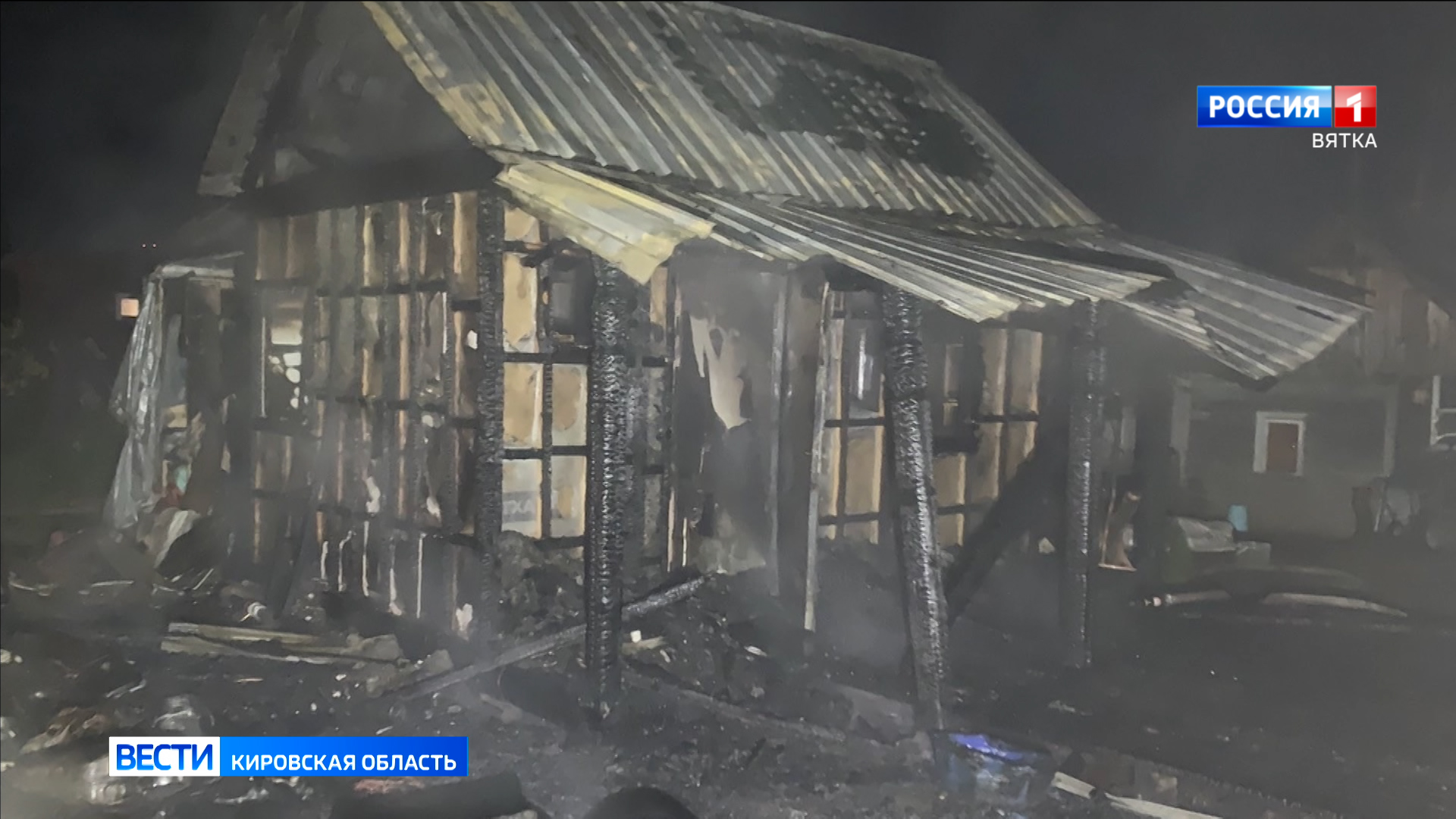 Во время пожара в садоводстве погибли два человека