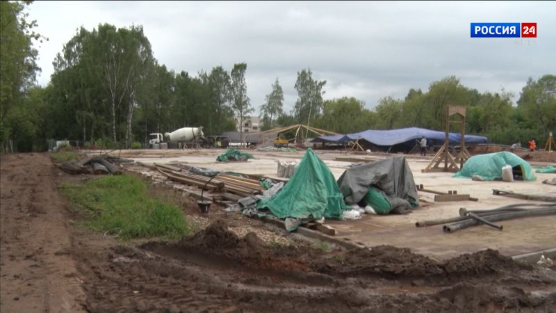 Стало известно, когда планируют завершить первый этап благоустройства парка имени Кирова