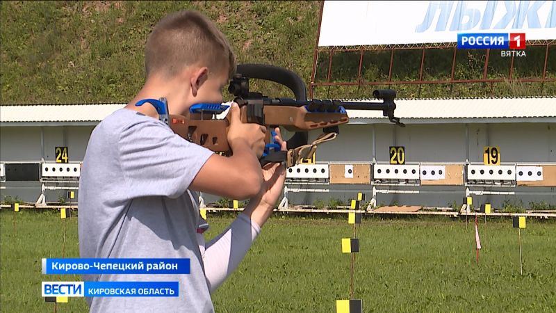 В «Перекопе» проходят тренировочные сборы кировских биатлонистов