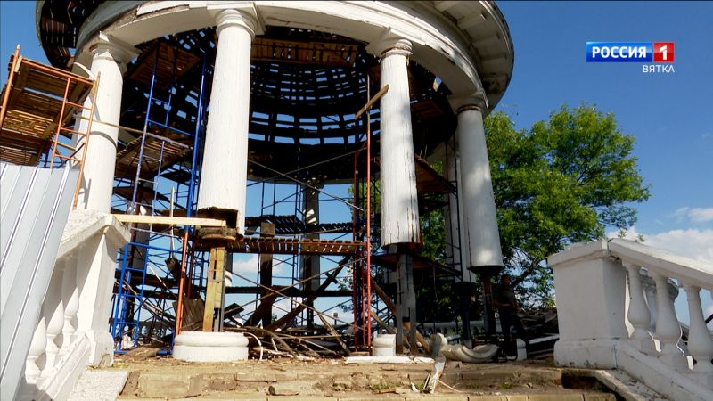 В Кирове проходит реконструкция достопримечательностей исторической части