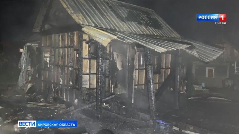 Во время пожара в садоводстве погибли два человека