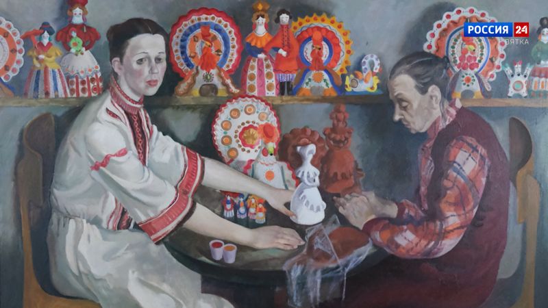 Искусство увидеть… История одной картины: «Портрет Зои Васильевны и Риммы Пенкиных» 1980 год