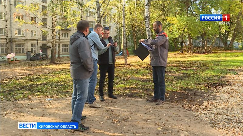 В Кирове проверили благоустройство объектов реконструкции тепловых сетей