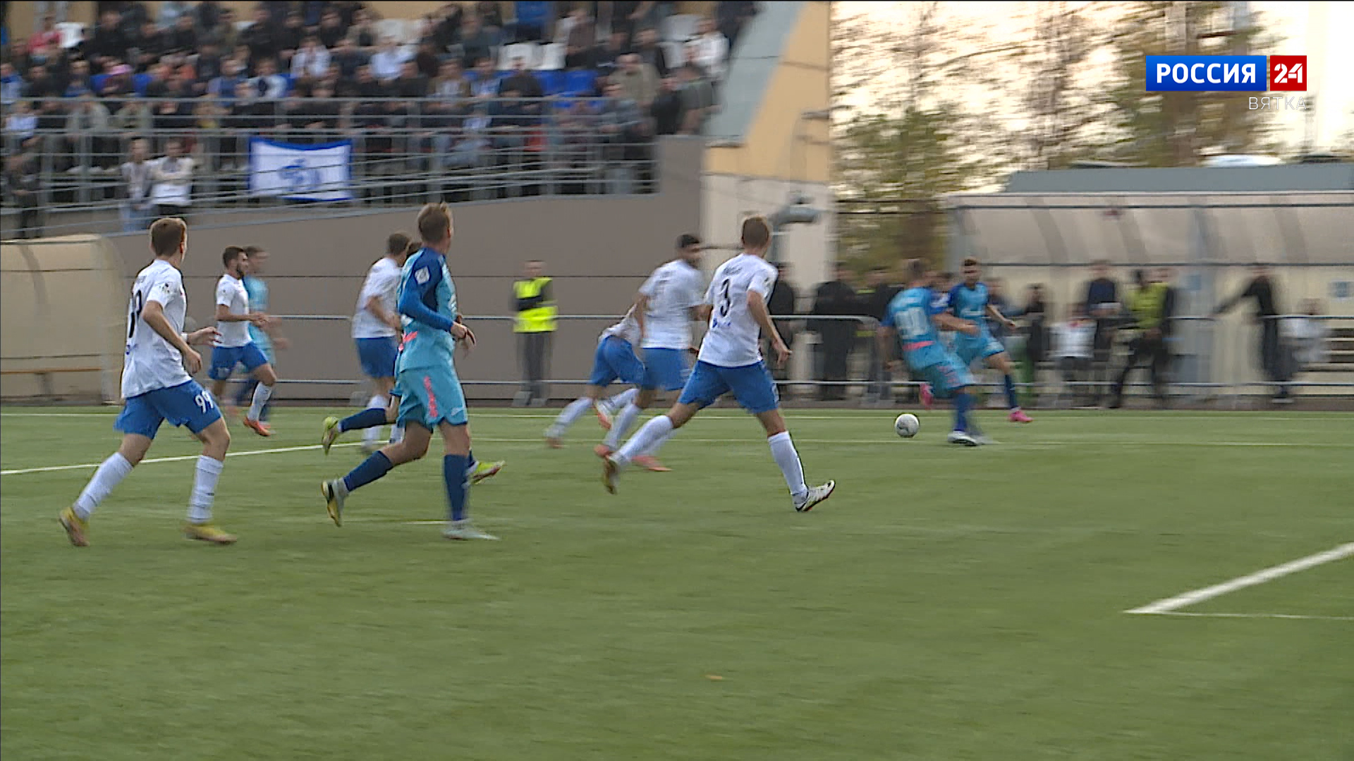 Кировское «Динамо» сыграло в ничью с командой «Зенит-2» из Петербурга