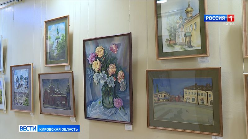 В ОДНТ открылась выставка работ художников-любителей