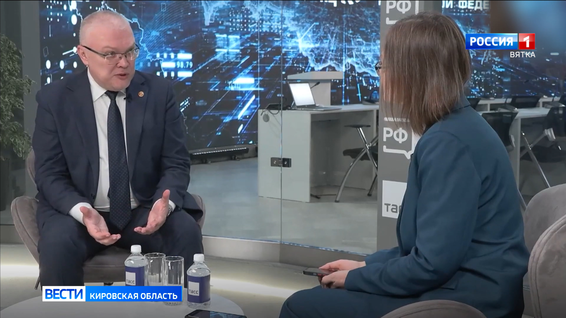 Александр Соколов дал интервью журналистам «ТАСС»