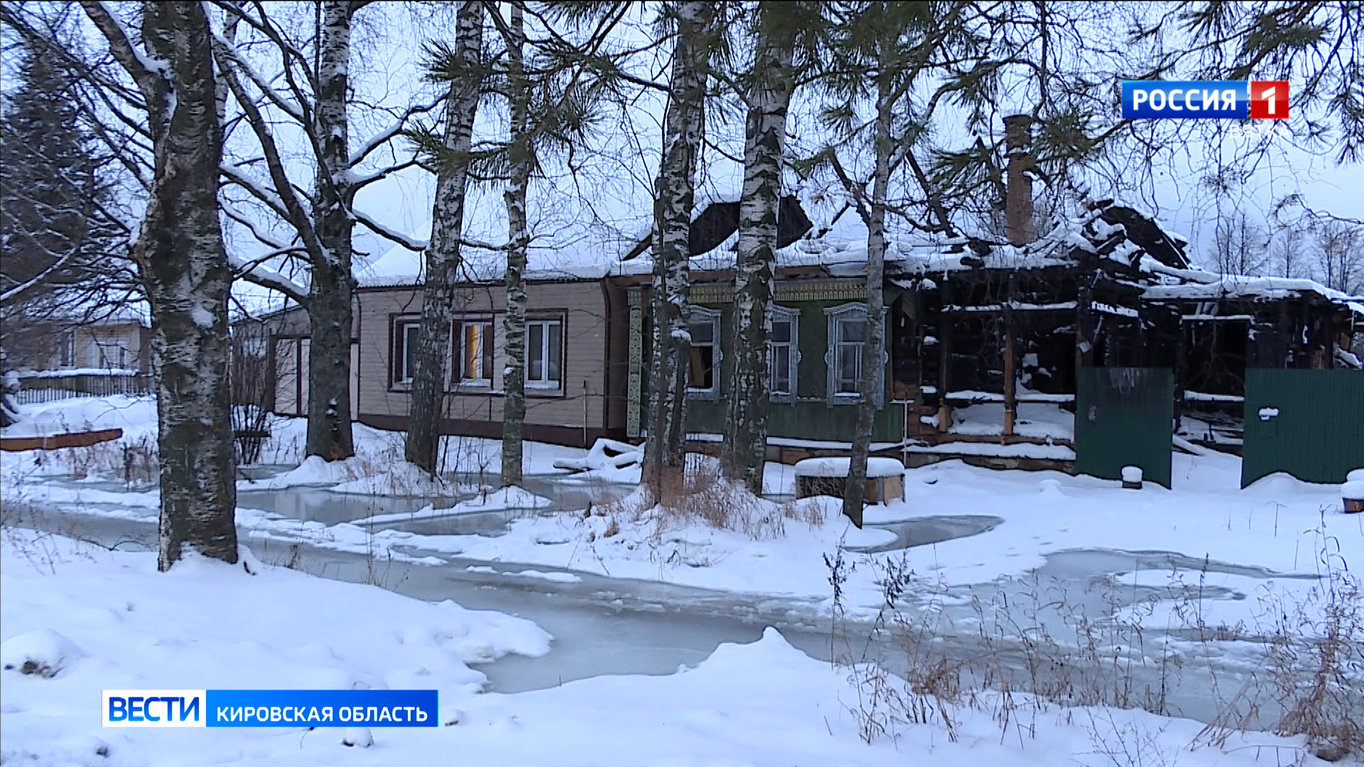 В Талице затопило несколько частных домов