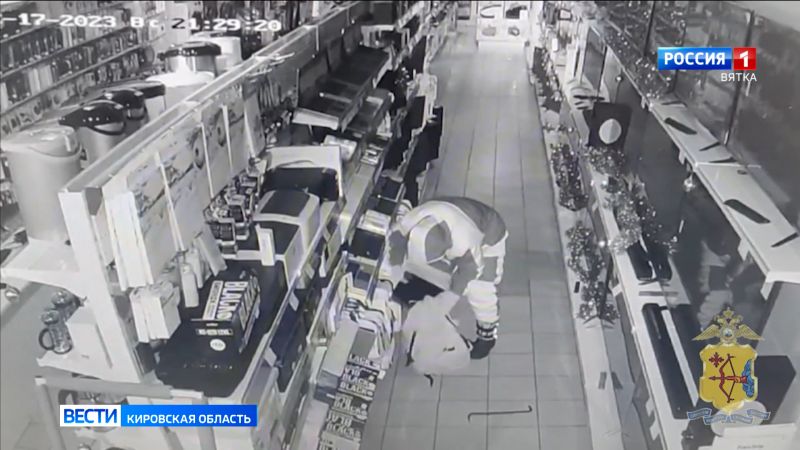 В Кирсе полицейскими раскрыта кража из магазина электроники
