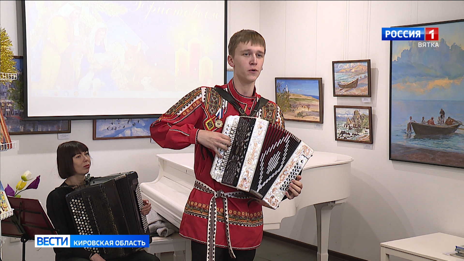 В библиотеке Герцена прошли «Рождественские посиделки»