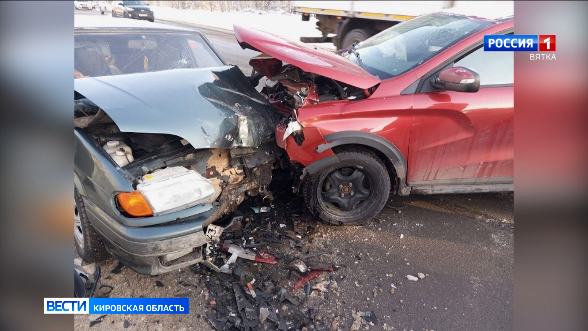 В Слободском районе в ДТП пострадали пять человек