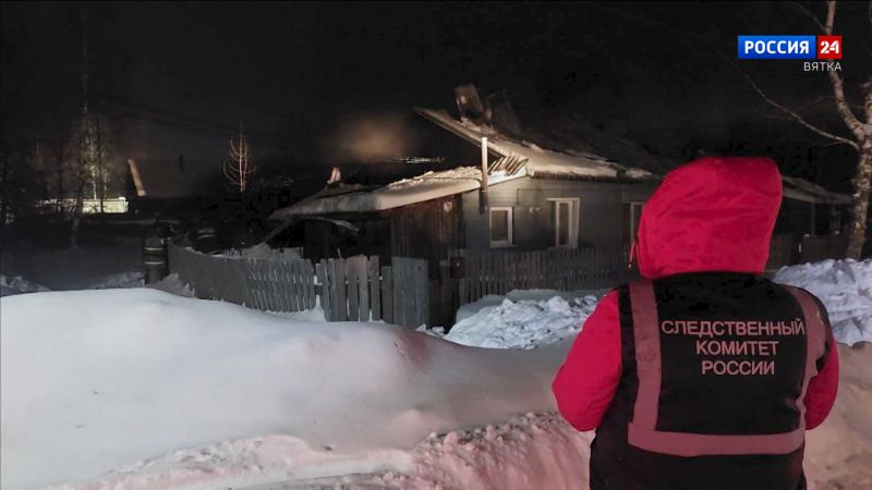 В Мурыгино на пожаре погиб 46-летний мужчина