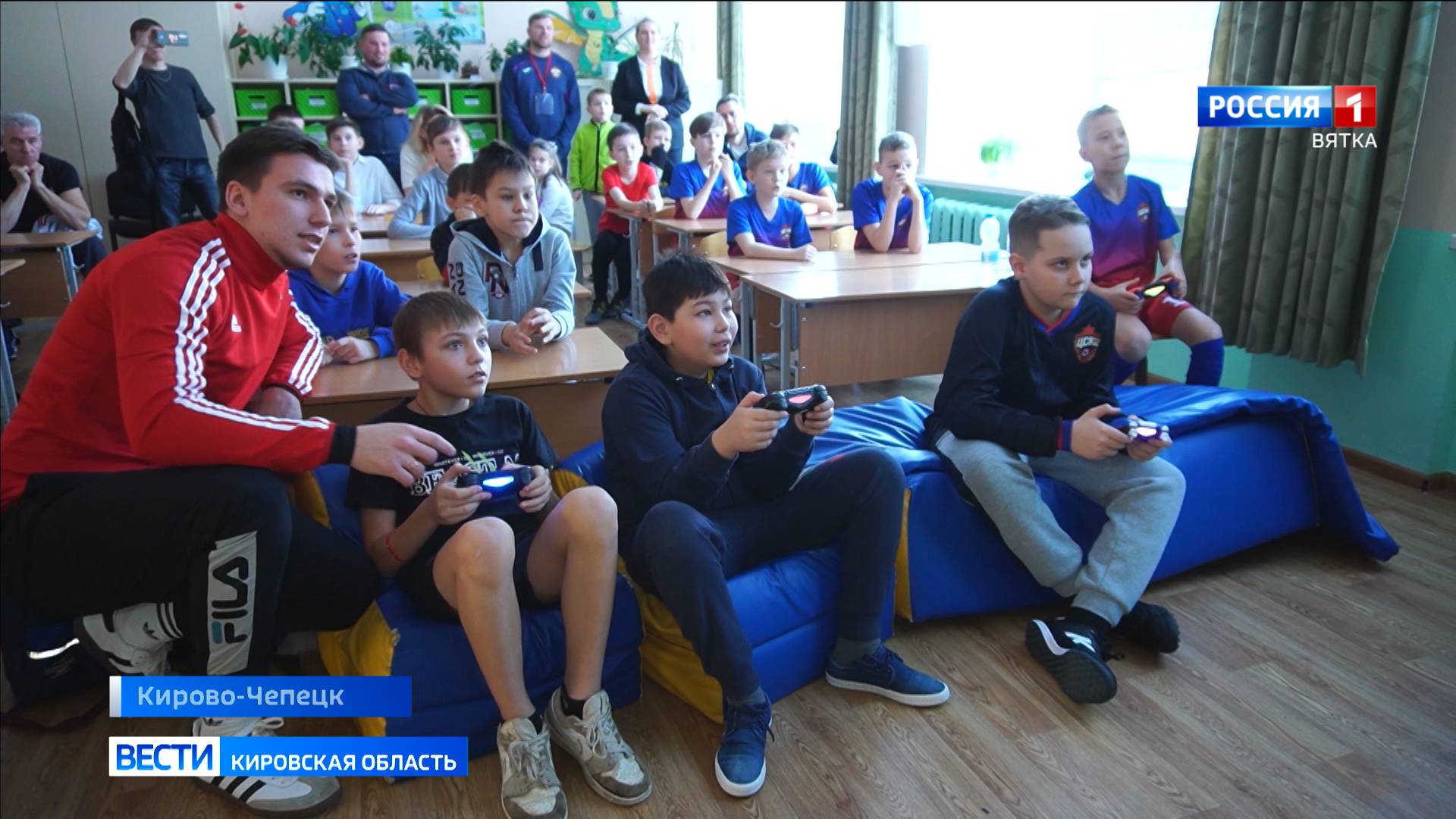 В Кирово-Чепецке прошли соревнования по фиджитал-футболу среди школьников