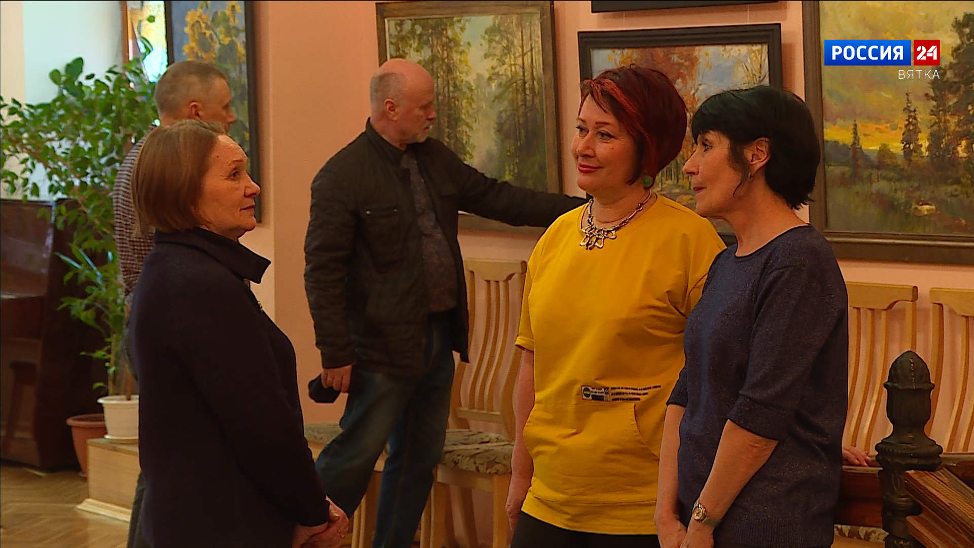 В библиотеке Грина открылась выставка «Дуэт» Натальи и Александра Ильиных