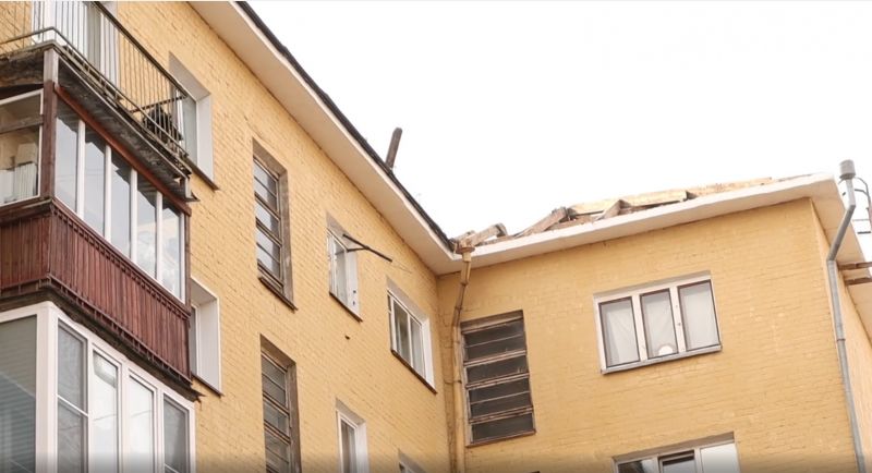 В Кирове подрядчик устраняет нарушения, выявленные в ходе капремонта дома на улице Комсомольской