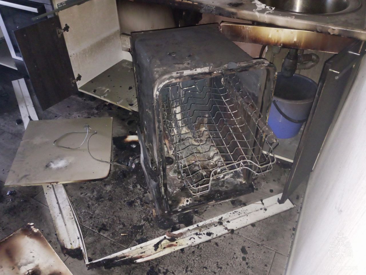 В Кирове посудомоечная машина устроила пожар в многоэтажке