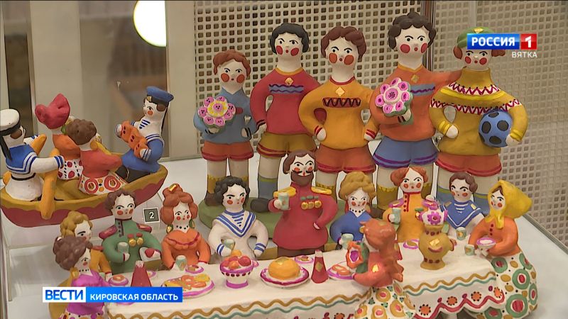 В краеведческом музее открылась выставка об истории дымковского промысла