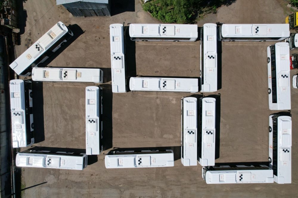 В Кирове провели автобусный флешмоб к 650-летию города