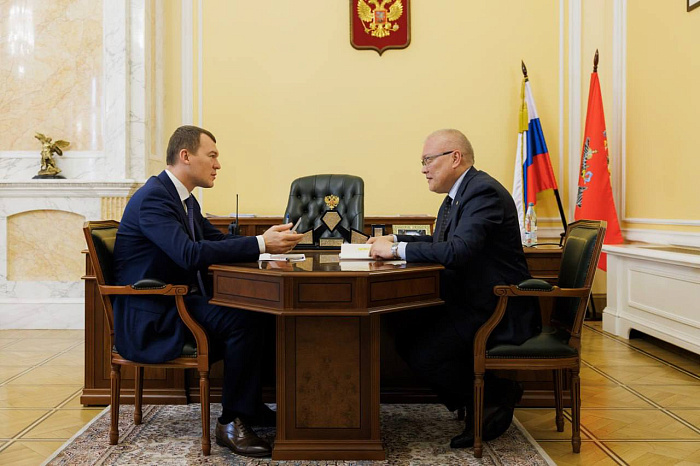 Александр Соколов обсудил с главой Минспорта РФ строительство спорткомплекса в регионе