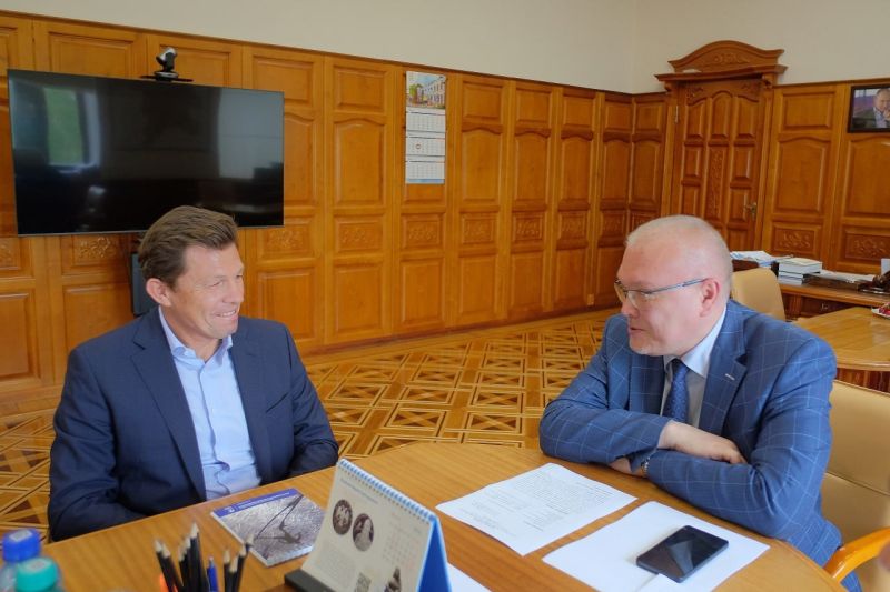 Президент Союза биатлонистов России посетил лыжно-биатлонный комплекс «Перекоп»