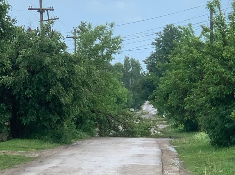 В Кировской области устраняют последствия стихии