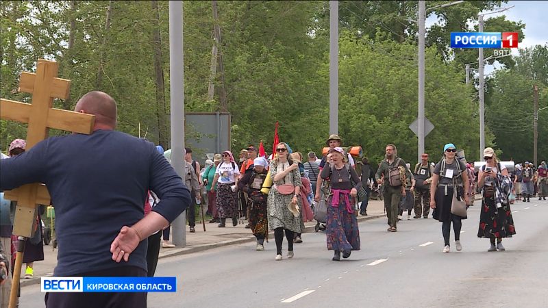 В Кировской области состоялся ежегодный Великорецкий крестный ход
