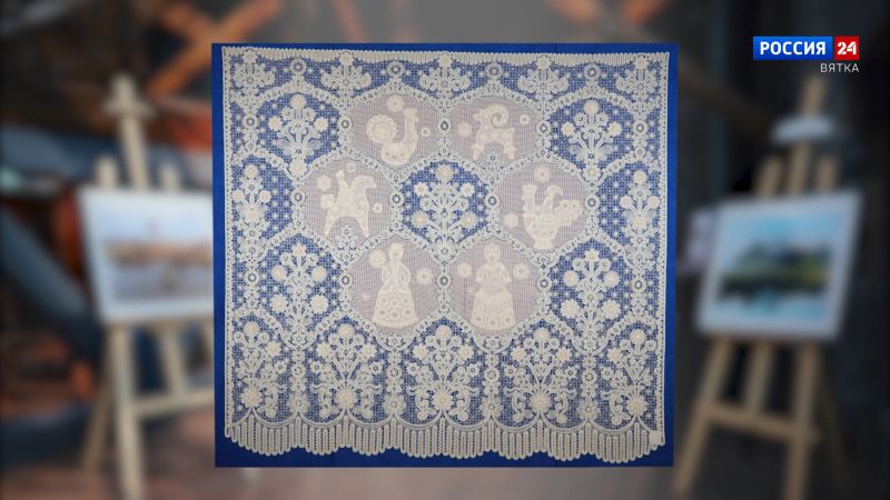 Искусство увидеть… История одной картины: занавес «Вятские узоры» 1980 год