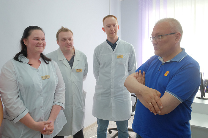 В Санчурскую центральную районную больницу пришли работать семь молодых специалистов