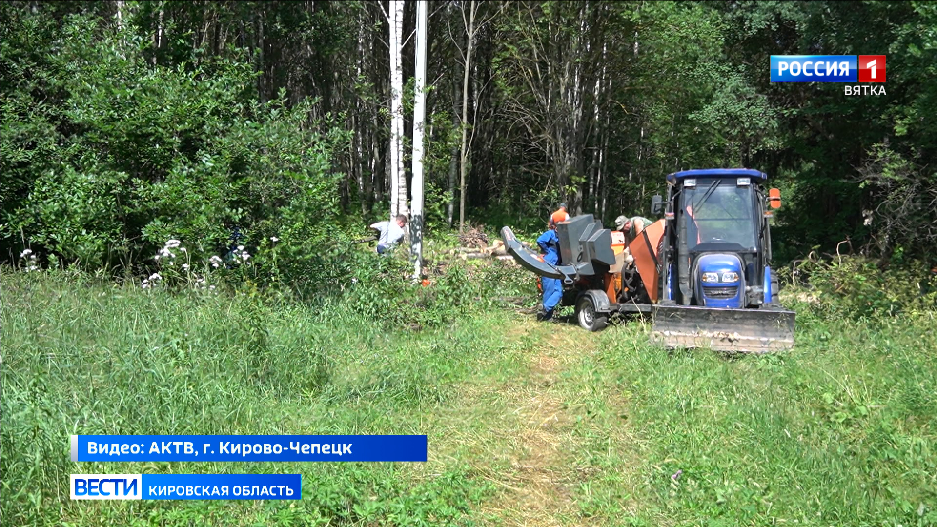 В Кирово-Чепецке началась подготовка трассы лыжного стадиона «Карпаты»