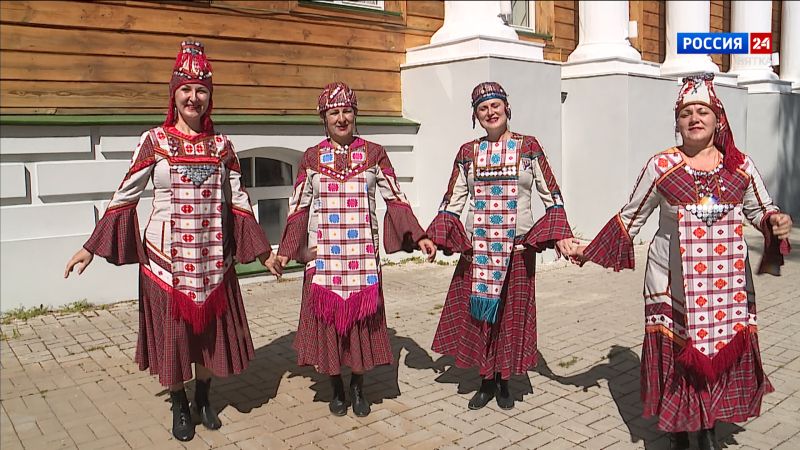 На Пешеходной Спасской выступили гости из Удмуртии