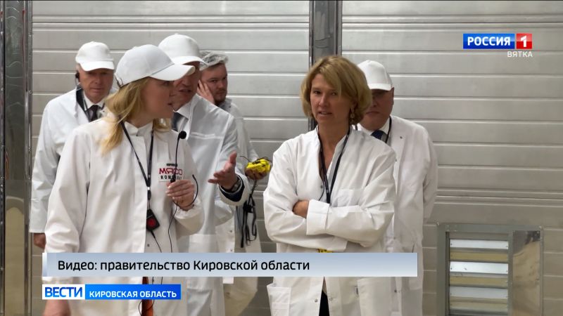 В Кировской области с рабочим визитом побывала министр сельского хозяйства России Оксана Лут