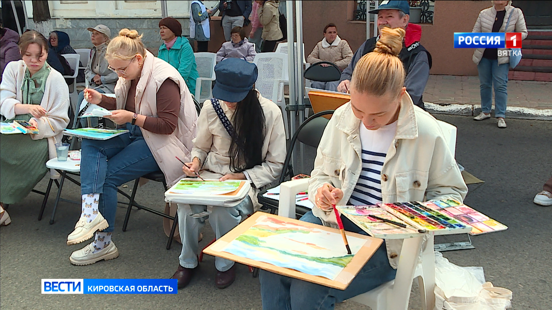 В Кирове состоялся открытый мастер-класс по живописи