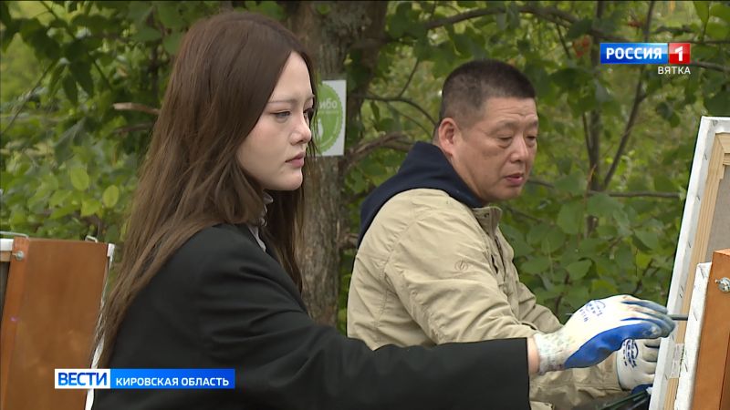 Зарубежные художники рассказали об участии в Васнецовском пленэре