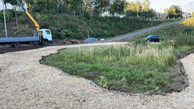 В овраге Засора завершается подготовка к фестивалю выставочных садов