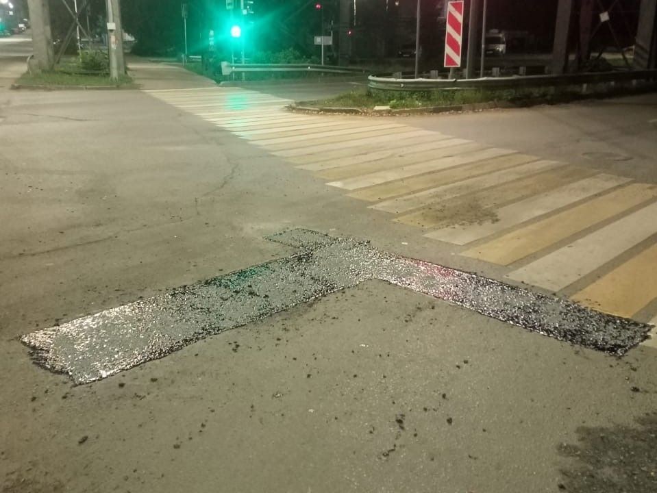 В Кирове на восьми участках улиц провели ямочный ремонт