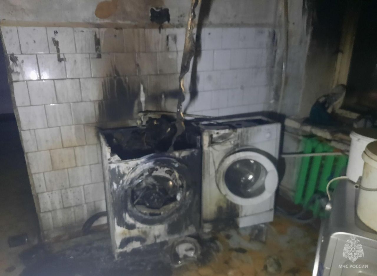 Ночная стирка в Слободском закончилась пожаром