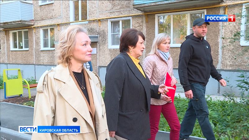 В Кирове в рамках ППМИ отремонтировали несколько дворов