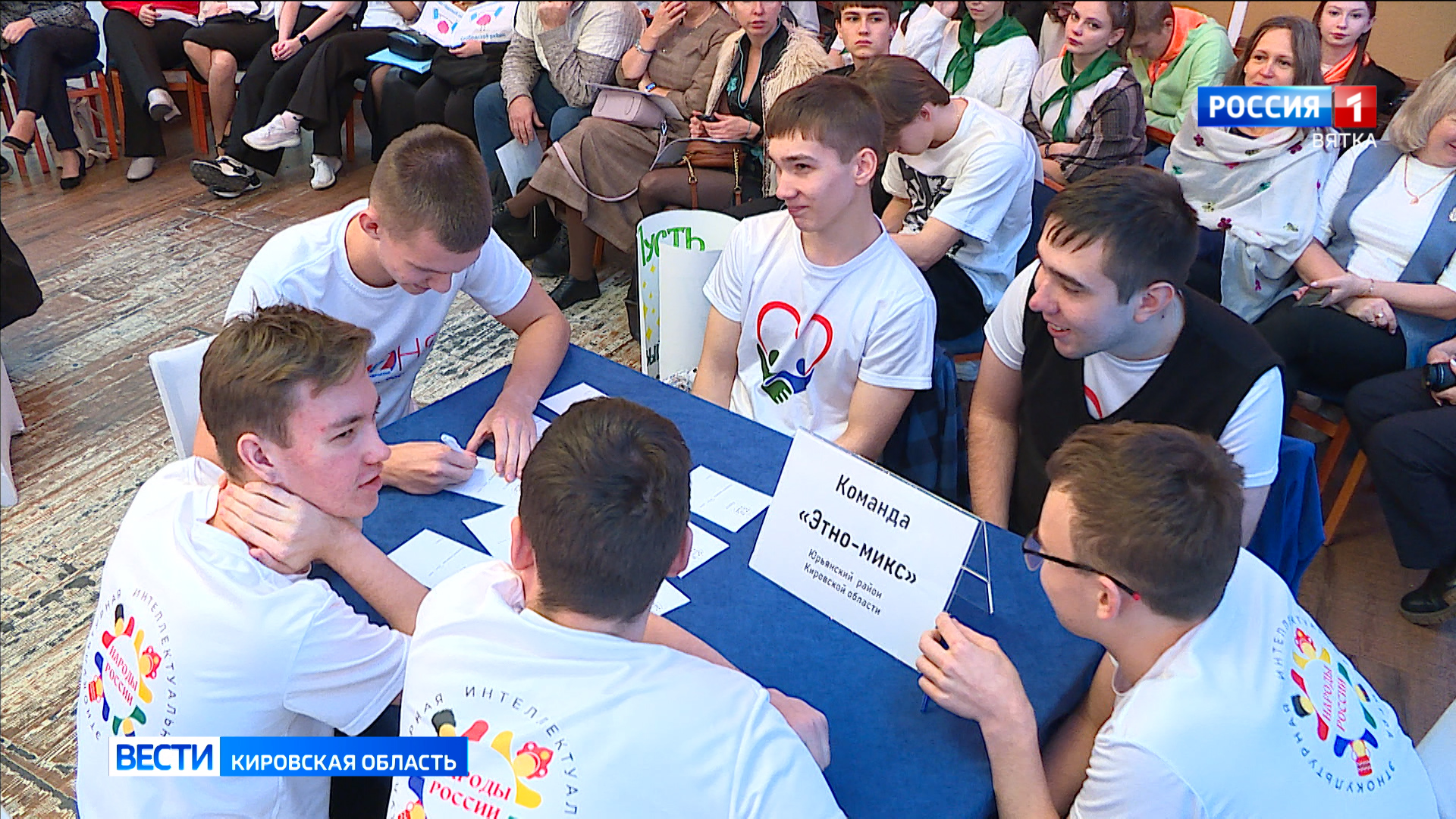 В Кирове прошел финал молодежной интеллектуальной игры «Народы России»